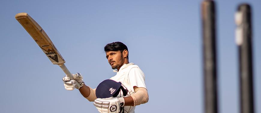 Hyderabad India Test Cricket Day One India Ahead